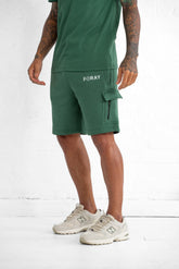 Target Fleece Shorts - Green